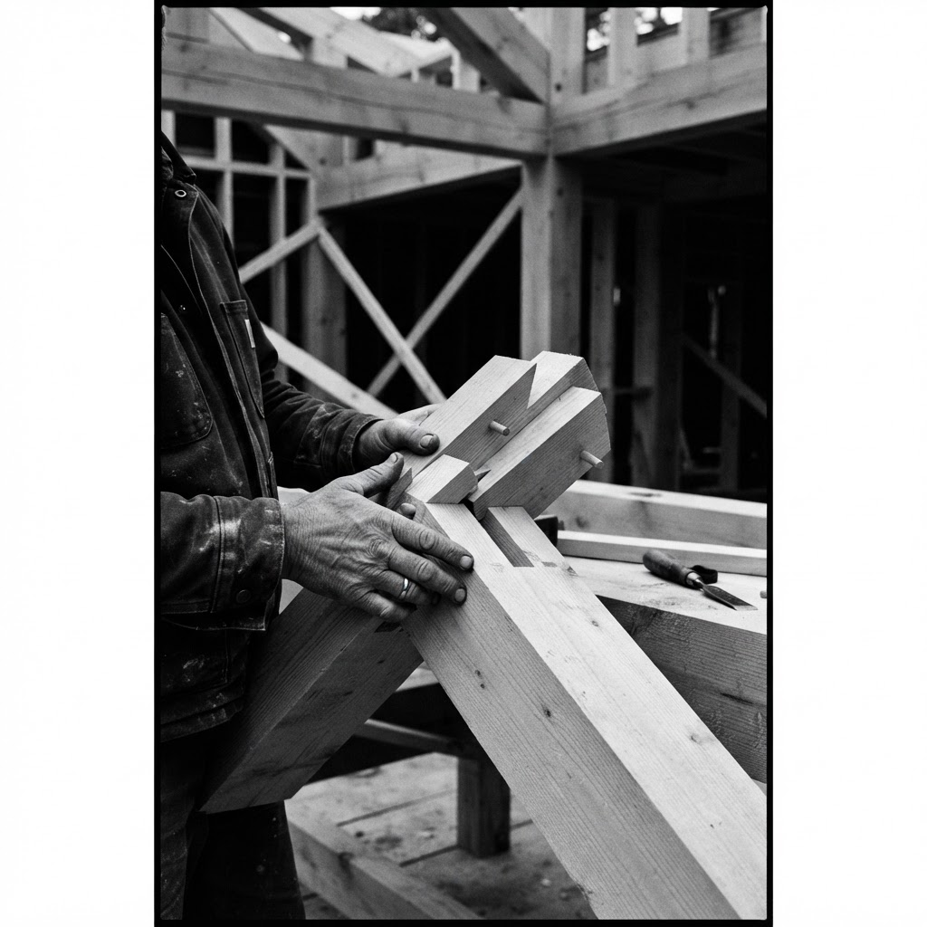 Close detail of precise craftsmanship on an SKA Builders project